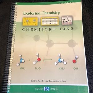 Exploring Chemistry -Chemistry 1492 Lab Manual.